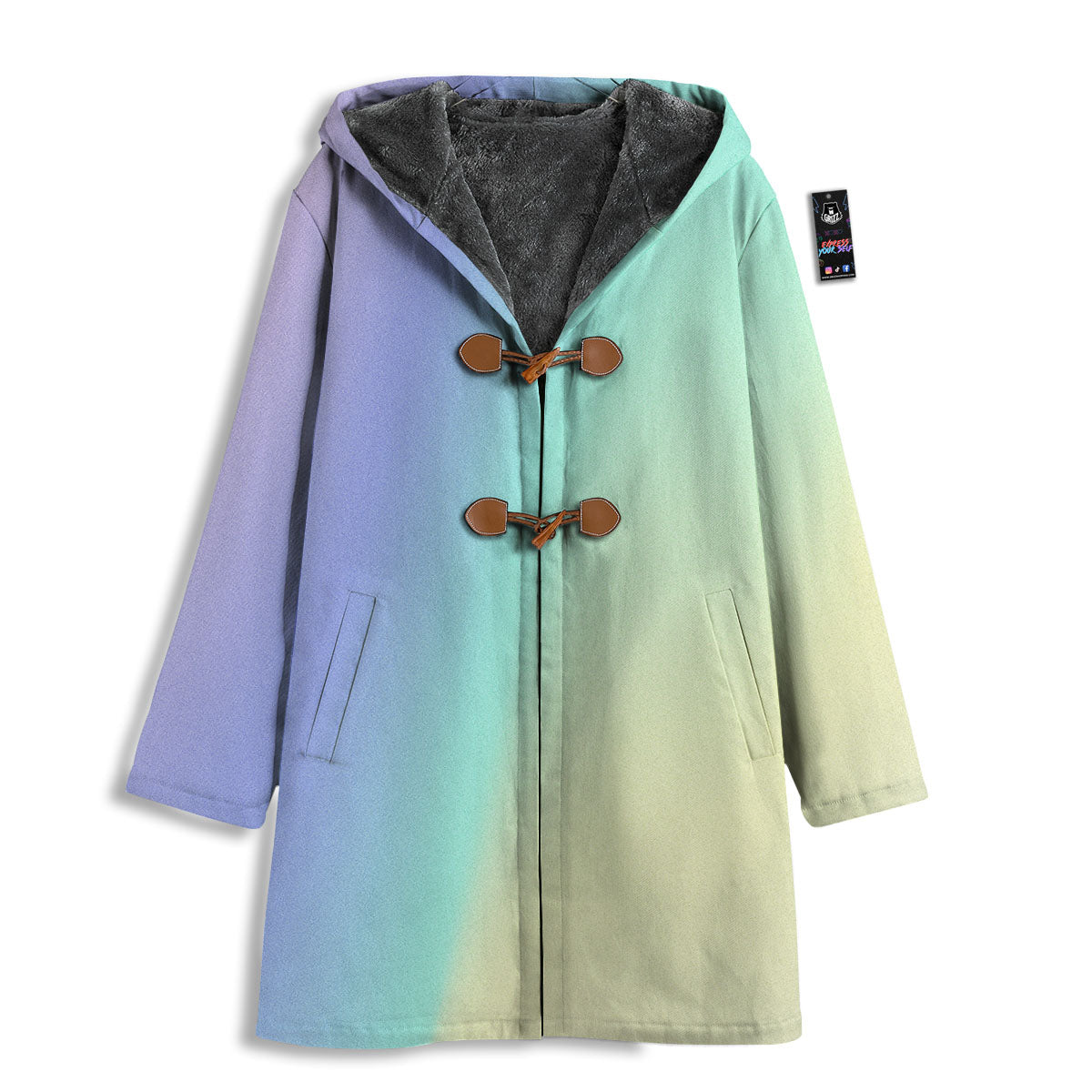 Rave Pastel Print Pattern Men's Windbreaker Jacket-grizzshop