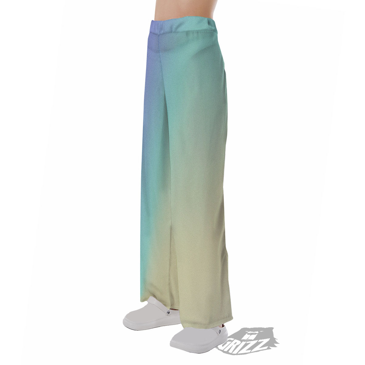 Rave Pastel Print Pattern Pajama Pants-grizzshop