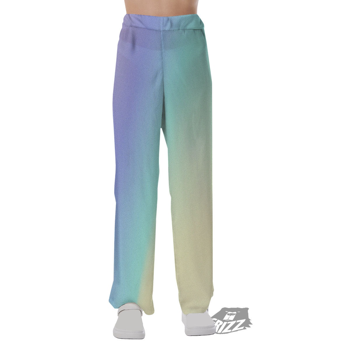 Rave Pastel Print Pattern Pajama Pants-grizzshop