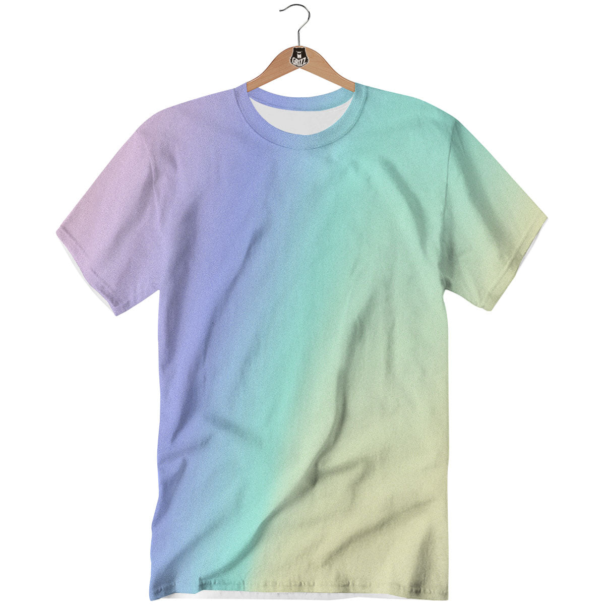 Rave Pastel Print Pattern T-Shirt-grizzshop