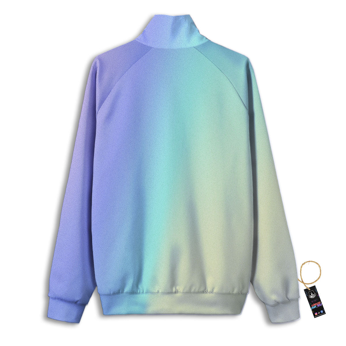 Rave Pastel Print Pattern Track Jacket-grizzshop