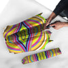 Rave Rainbow Print Pattern Umbrella-grizzshop