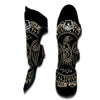 Raven Viking Odin Sword Print Muay Thai Shin Guards-grizzshop