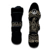 Raven Viking Odin Sword Print Muay Thai Shin Guards-grizzshop