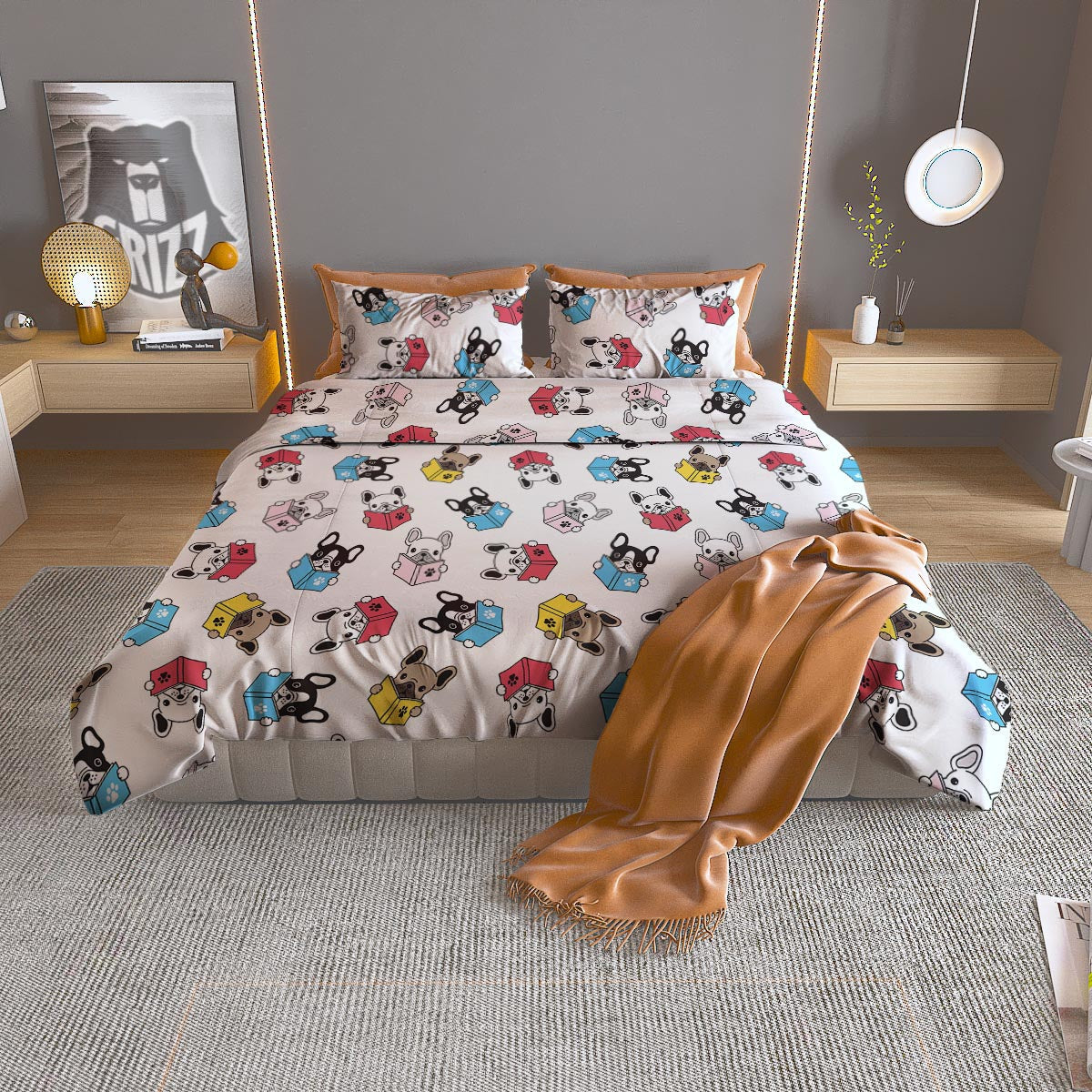 Radiology X-Ray Film Print Duvet Cover Bedding Set