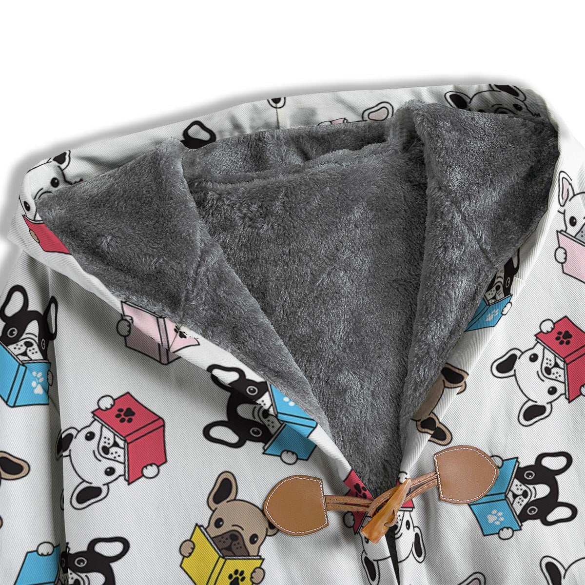 Reading Book Polar Bear Print Pattern Men's Windbreaker Jacket-grizzshop