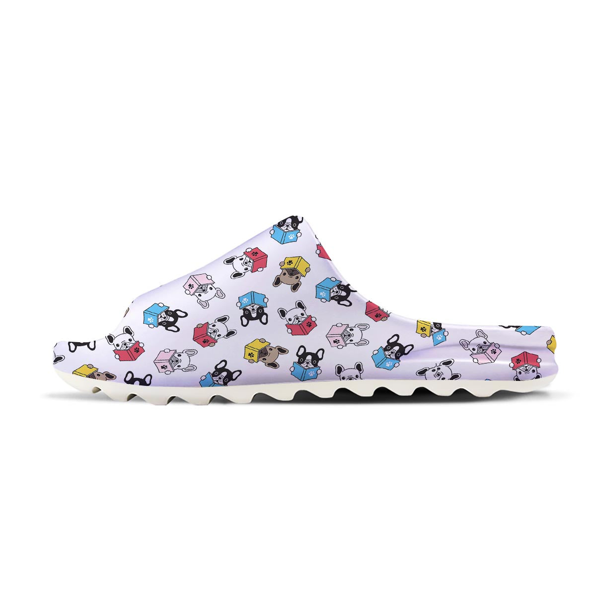 Reading Book Polar Bear Print Pattern Sandals-grizzshop