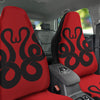 Red And Black Snakes Sign Print Car Seat Covers-grizzshop