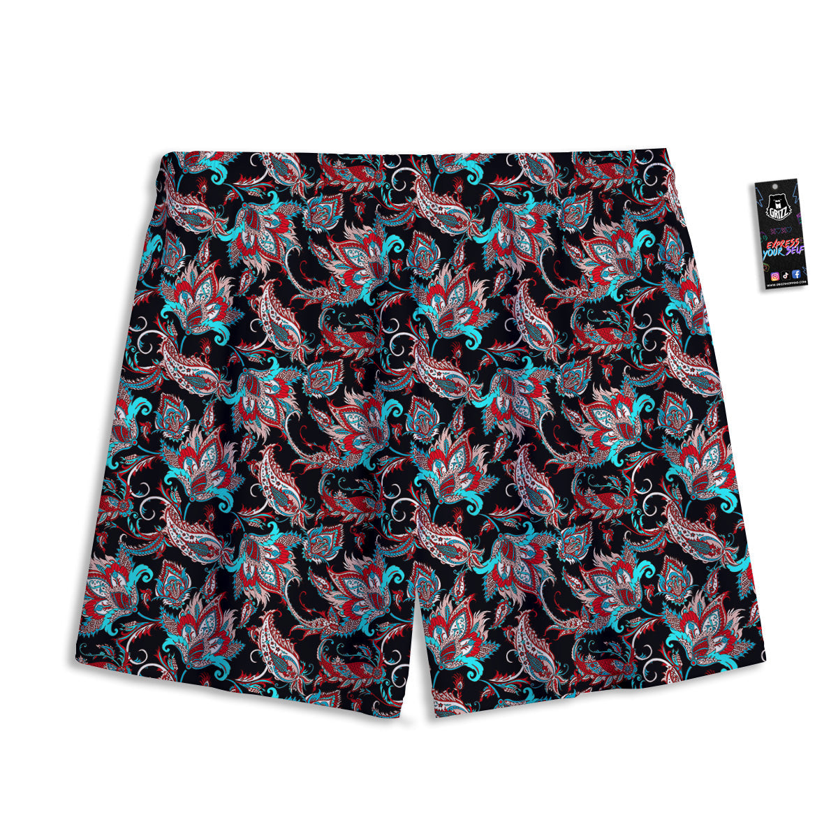 Scorpio Gold Print Mesh Shorts