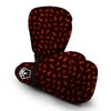 Red Ant Print Pattern Boxing Gloves-grizzshop