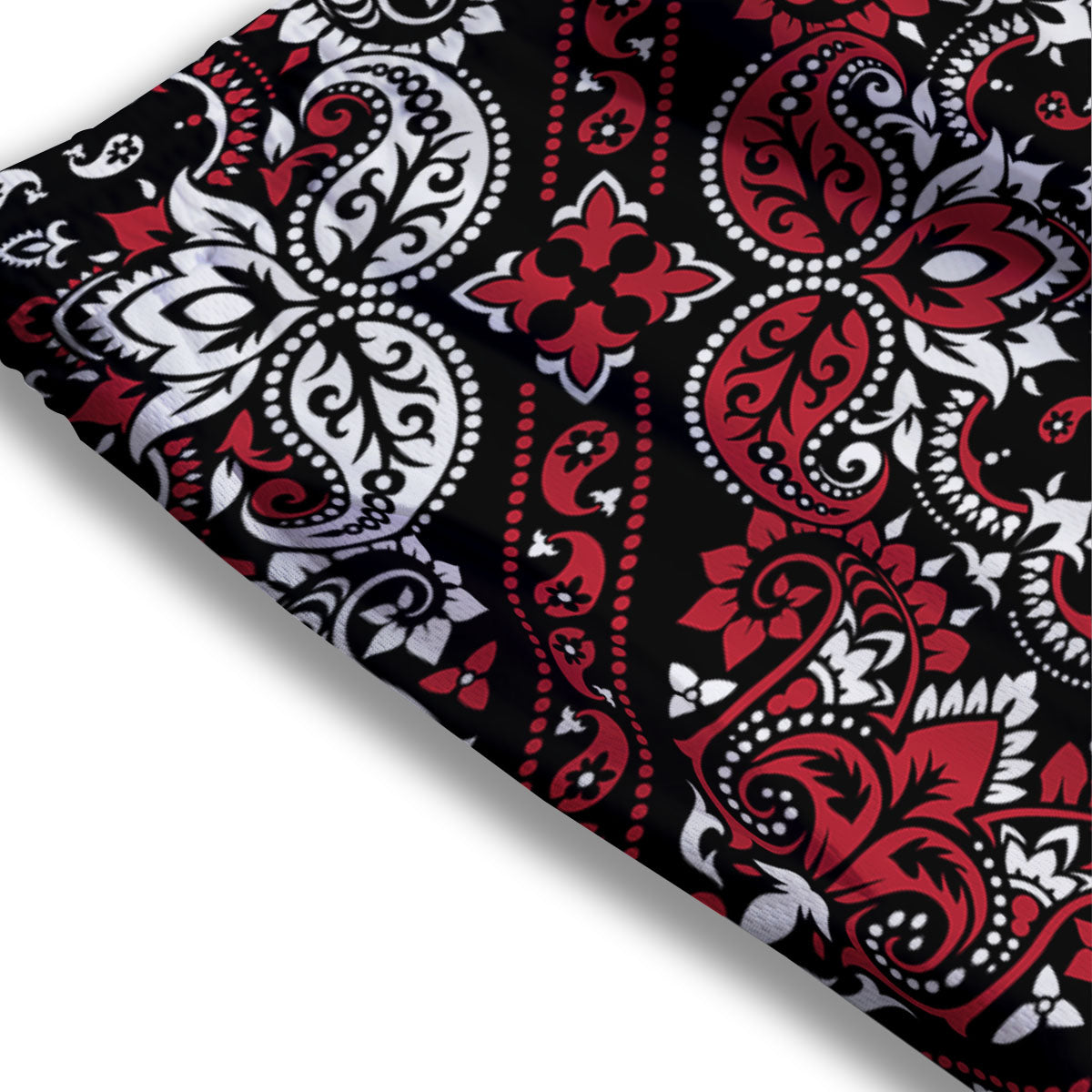 Pyramid Galaxy Print Mesh Shorts