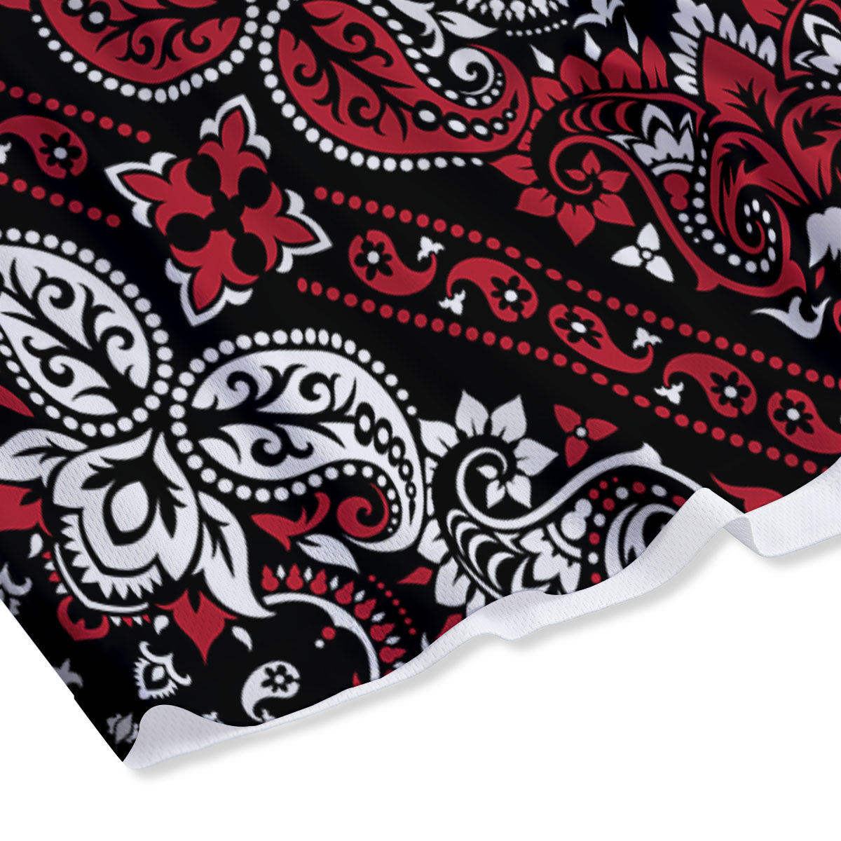 Pyramid Galaxy Print Mesh Shorts