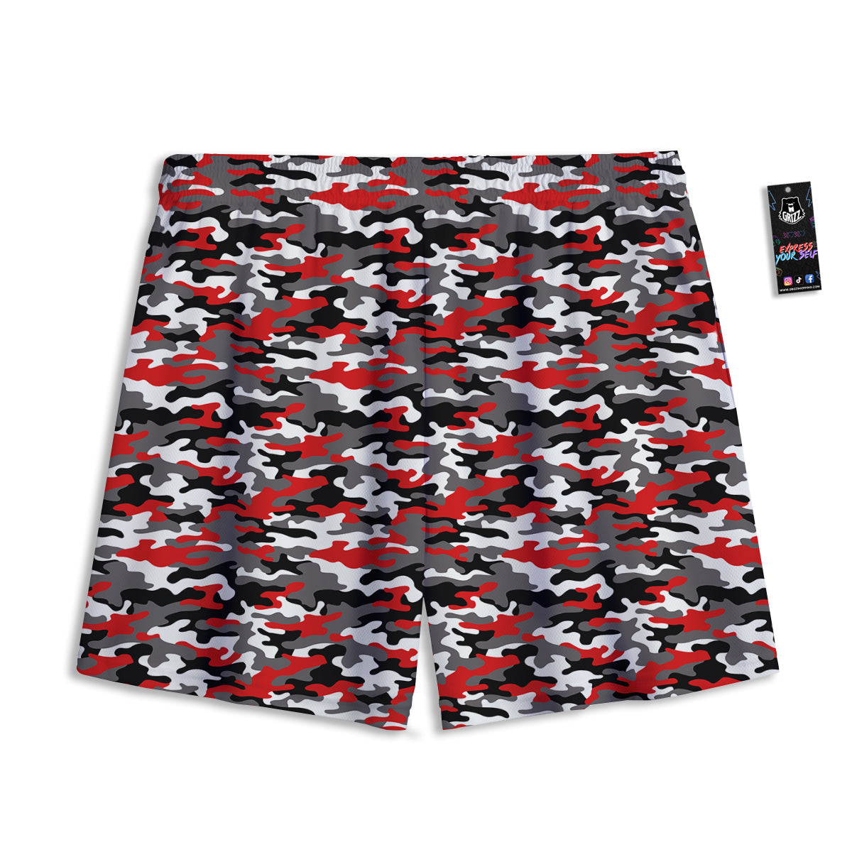 Sea Turtles Ethnic Print Mesh Shorts