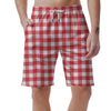 Red Lumberjack Men's Shorts-grizzshop