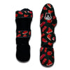 Red Meat Beef Print Pattern Muay Thai Shin Guards-grizzshop