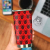 Red Spider Pentagram Print Pattern Tumbler-grizzshop