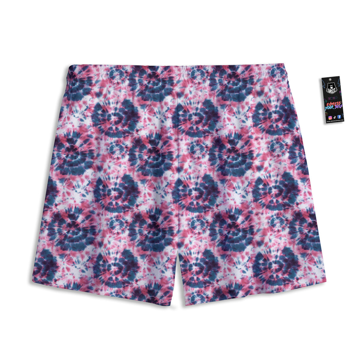 Signs Geometric Zodiac Print Mesh Shorts