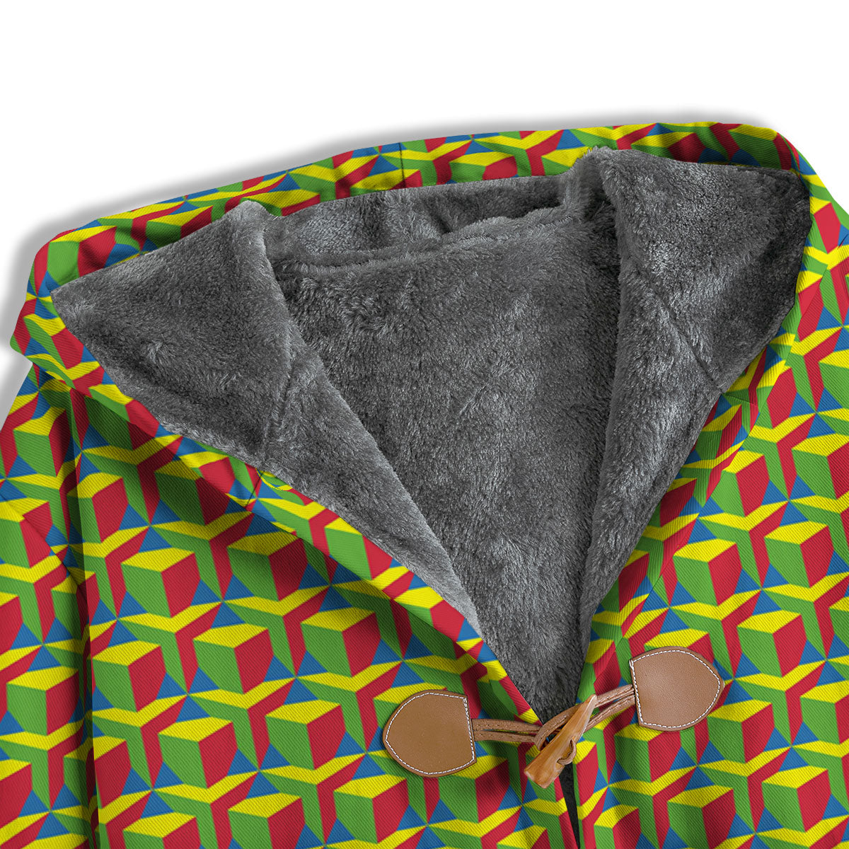 Reggae Geometric Print Pattern Men's Windbreaker Jacket-grizzshop