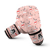 Reindeer Christmas Pattern Print Boxing Gloves-grizzshop