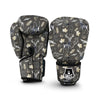 Reindeer Pattern Print Boxing Gloves-grizzshop