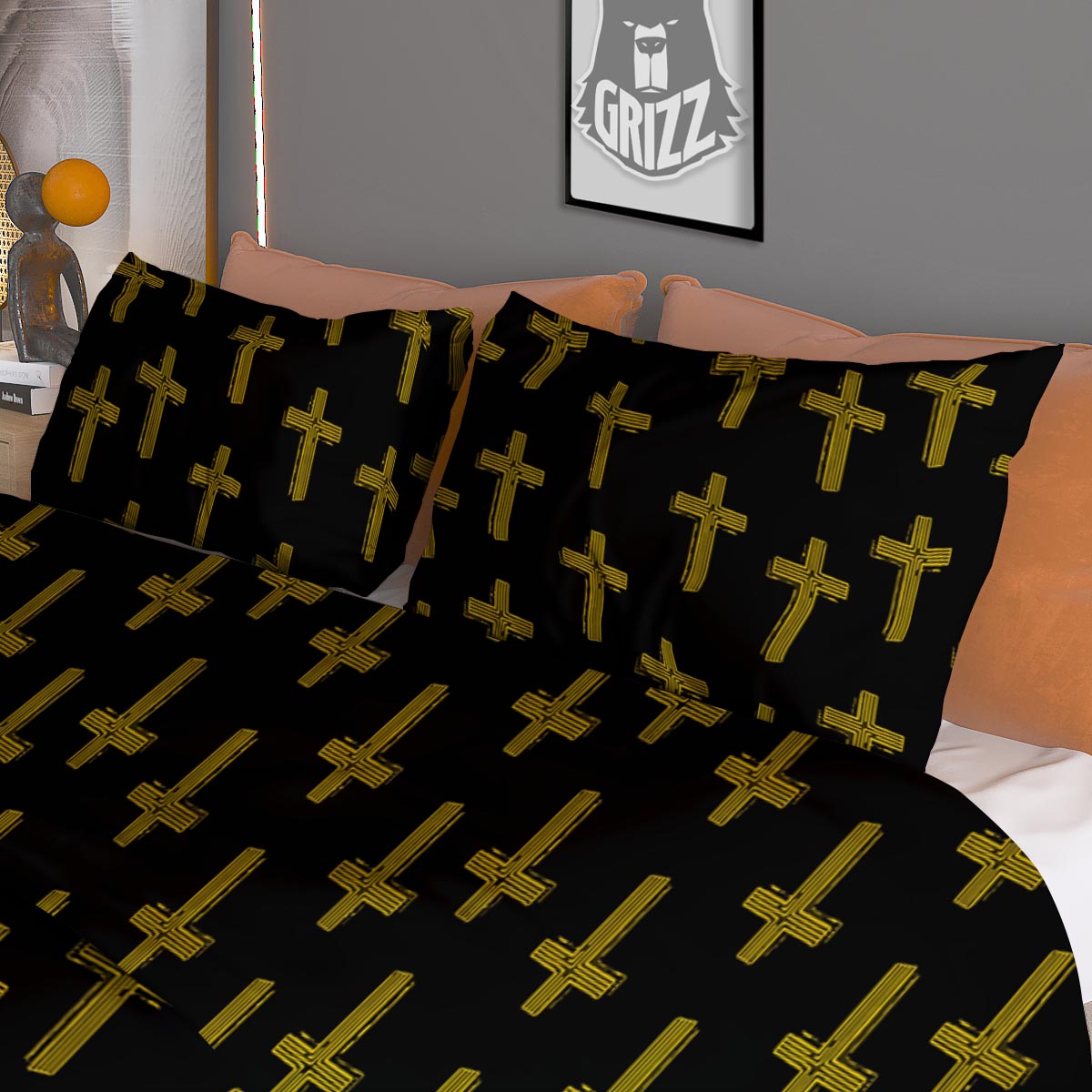 Rave Trippy Print Duvet Cover Bedding Set