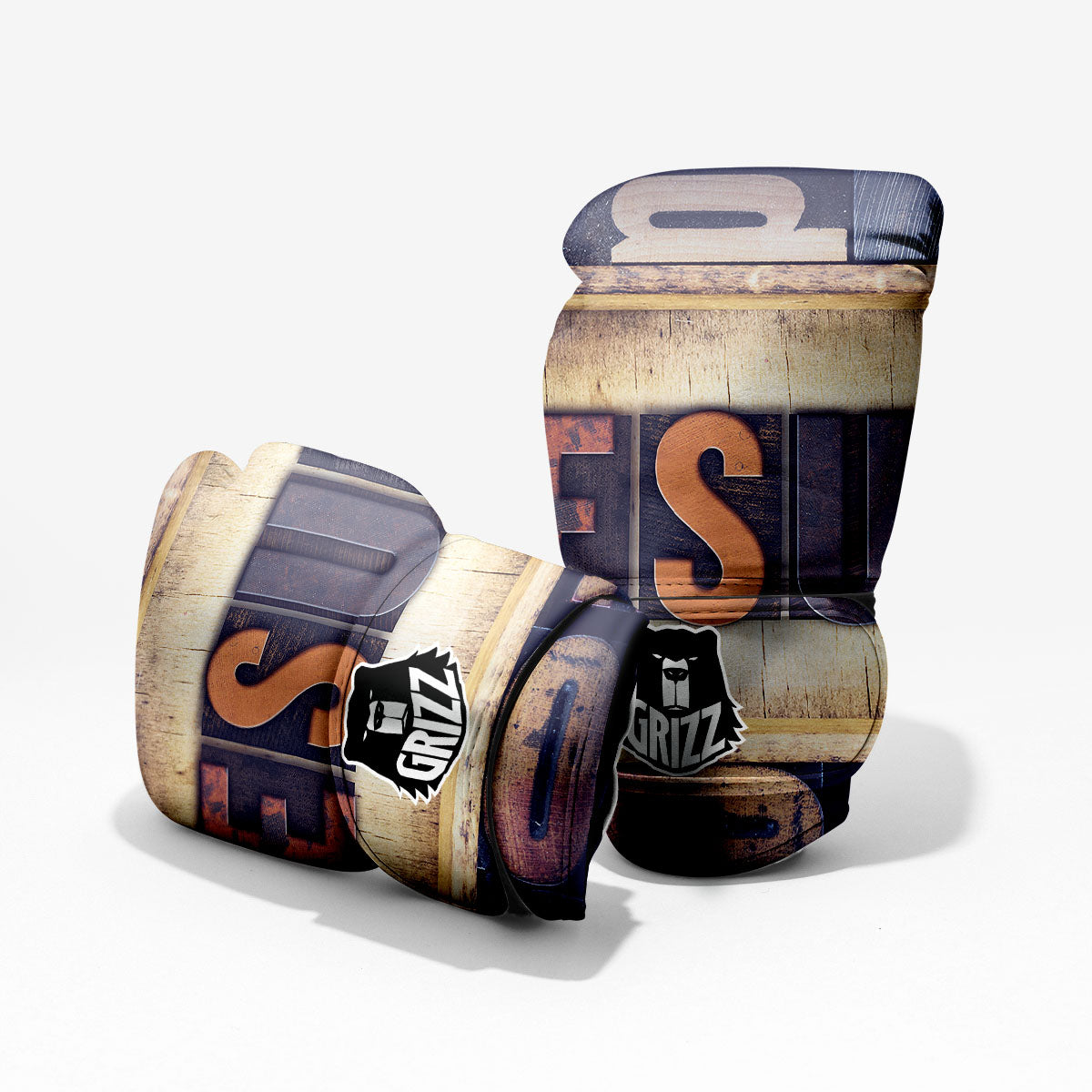Religious Jesus Words Print Pro Boxing Glove