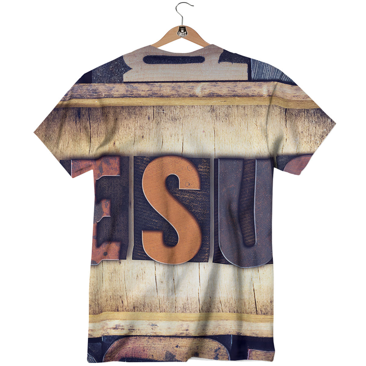 Religious Jesus Words Print T-Shirt-grizzshop