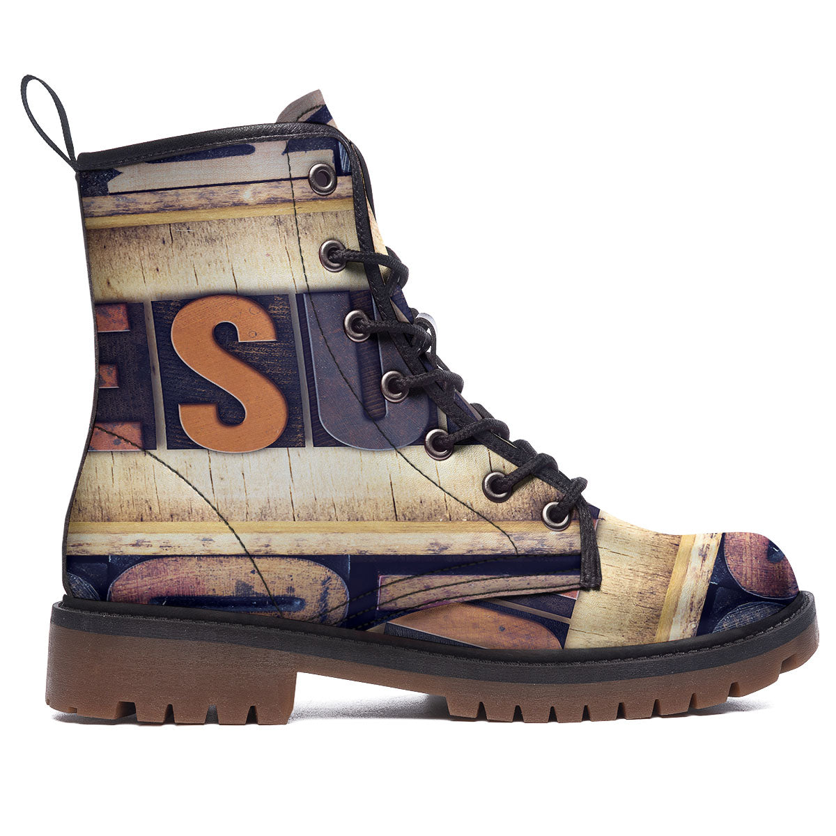 Religious Jesus Words Print Work Boots-grizzshop