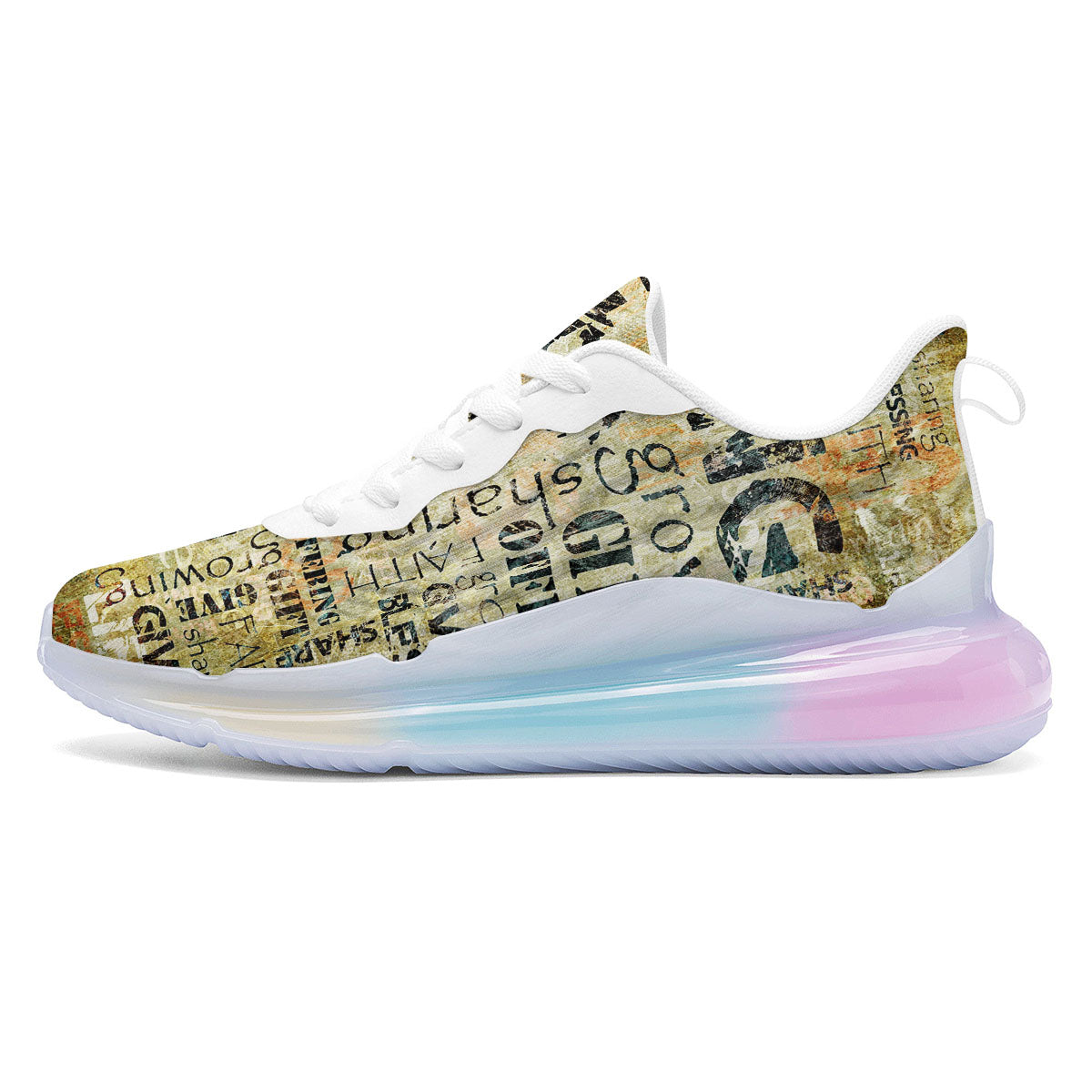 Religious Words Tithing And Giving Print Running Sneakers-grizzshop