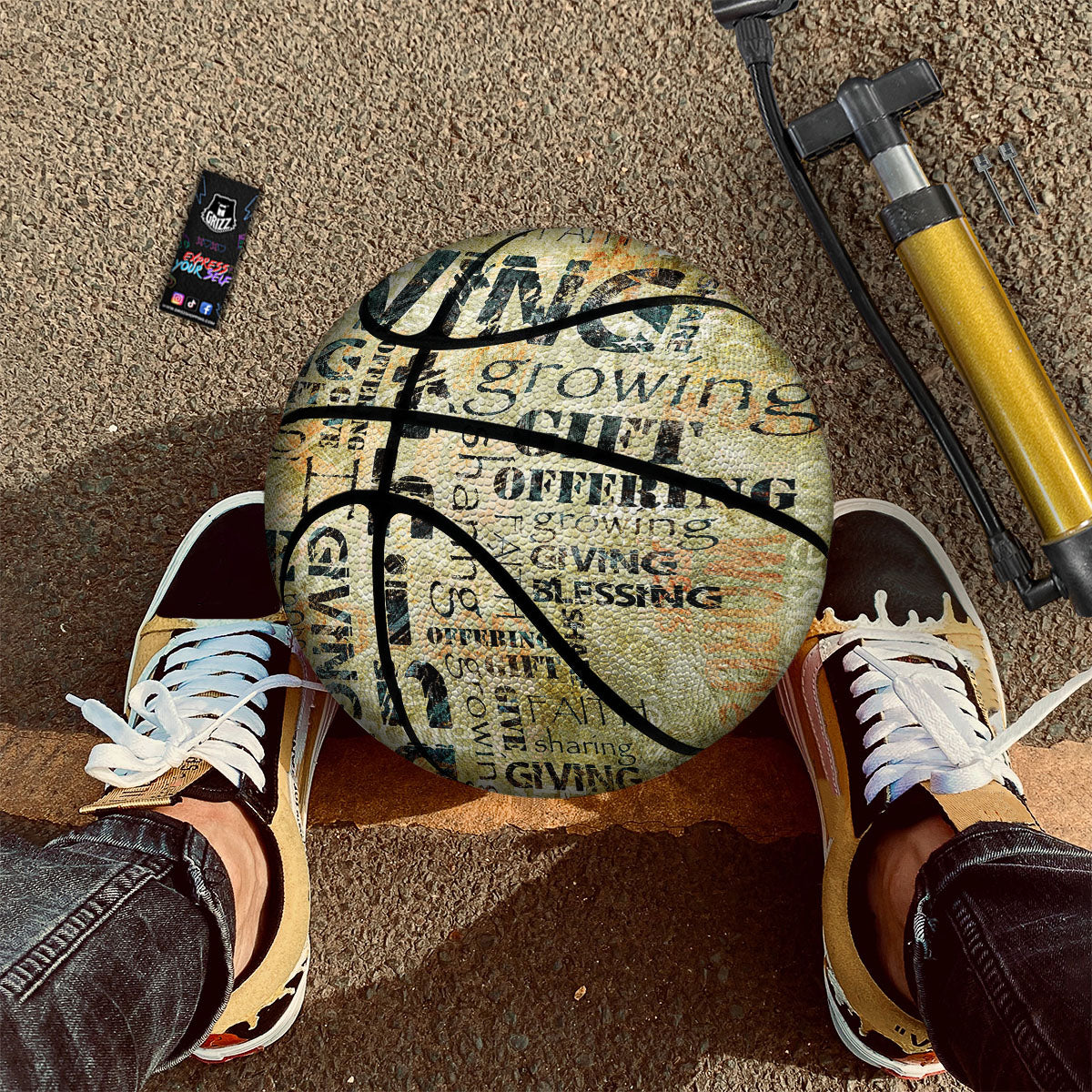 Sea Turtle Native Bohemian Print Basketball