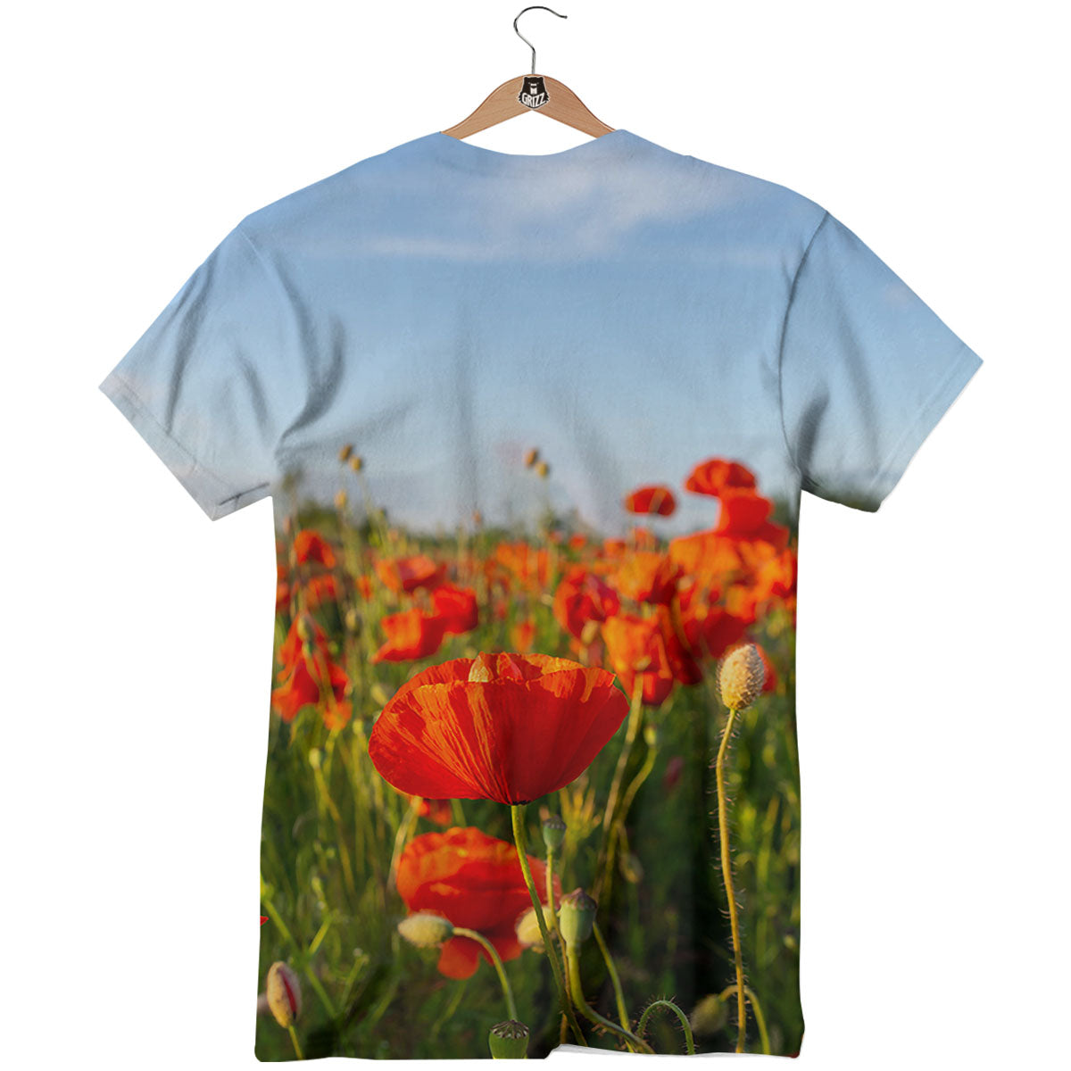 Remembrance Poppy Day Print T-Shirt-grizzshop