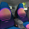 Retro Vintage Sun Print Car Seat Covers-grizzshop