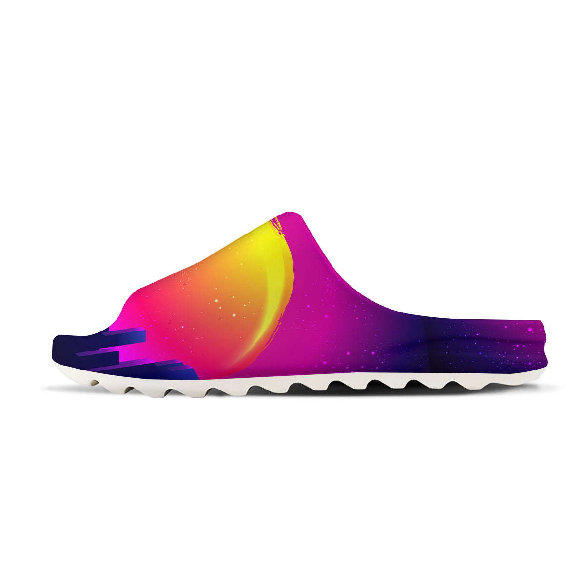 Retro City Sunrise Print Sandals-grizzshop