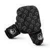 Rhino Hand Drawn Print Pattern Boxing Gloves-grizzshop