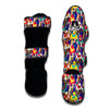 Ride Bicycle Pattern Print Muay Thai Shin Guards-grizzshop