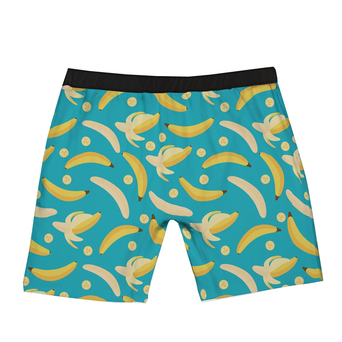 Ripe Banana Print Pattern Boxer Briefs-grizzshop