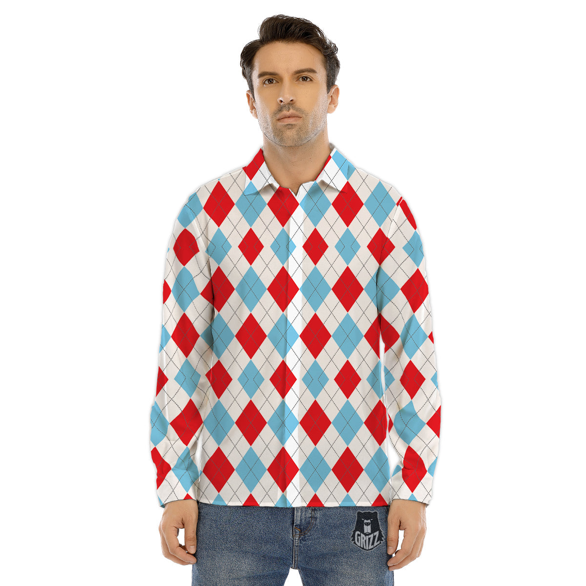 Ripe Banana Print Pattern Men's Dress Shirts-grizzshop