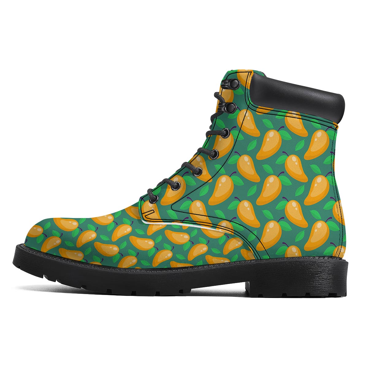 Ripe Mango Fruit Print Pattern Boots-grizzshop