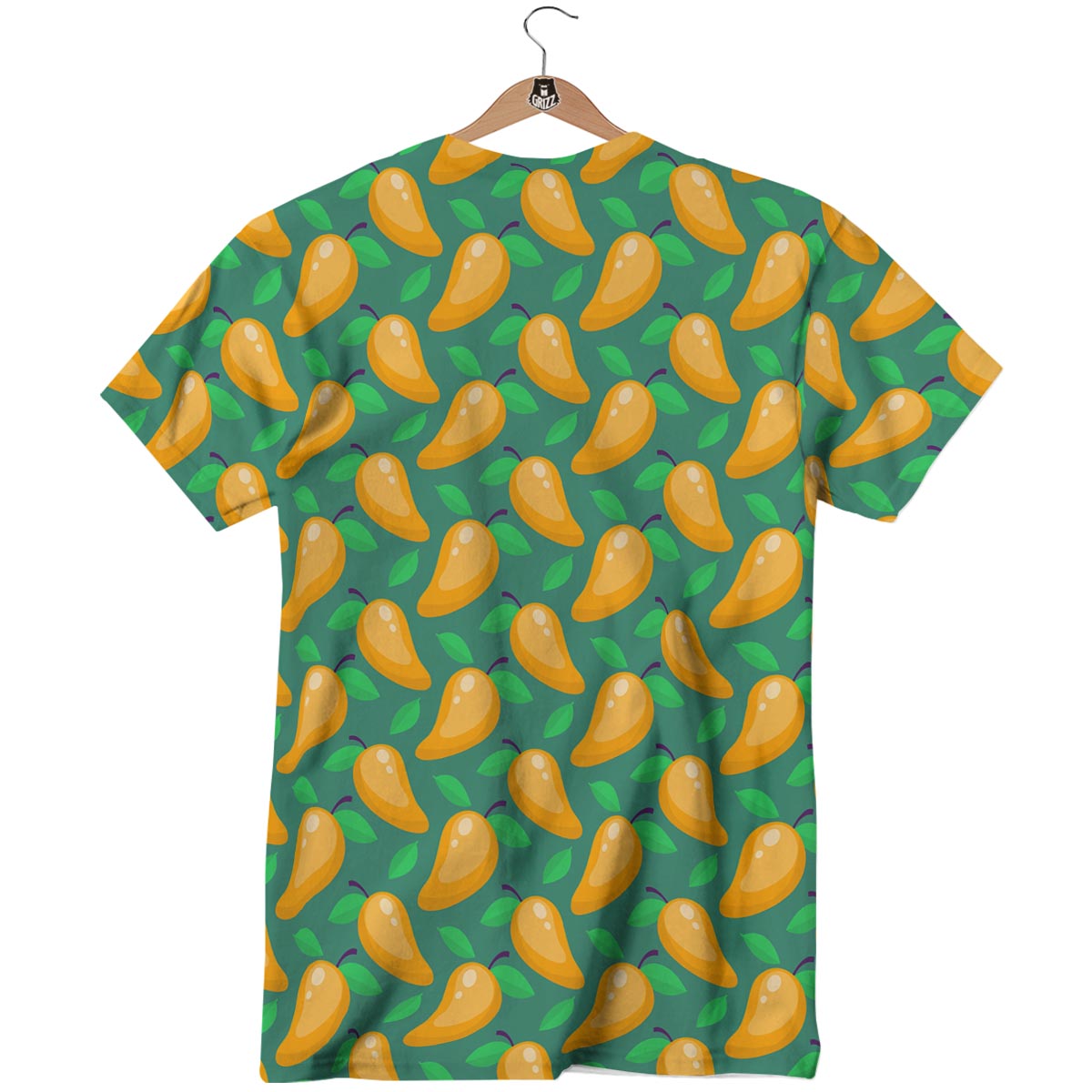 Ripe Mango Fruit Print Pattern T-Shirt-grizzshop