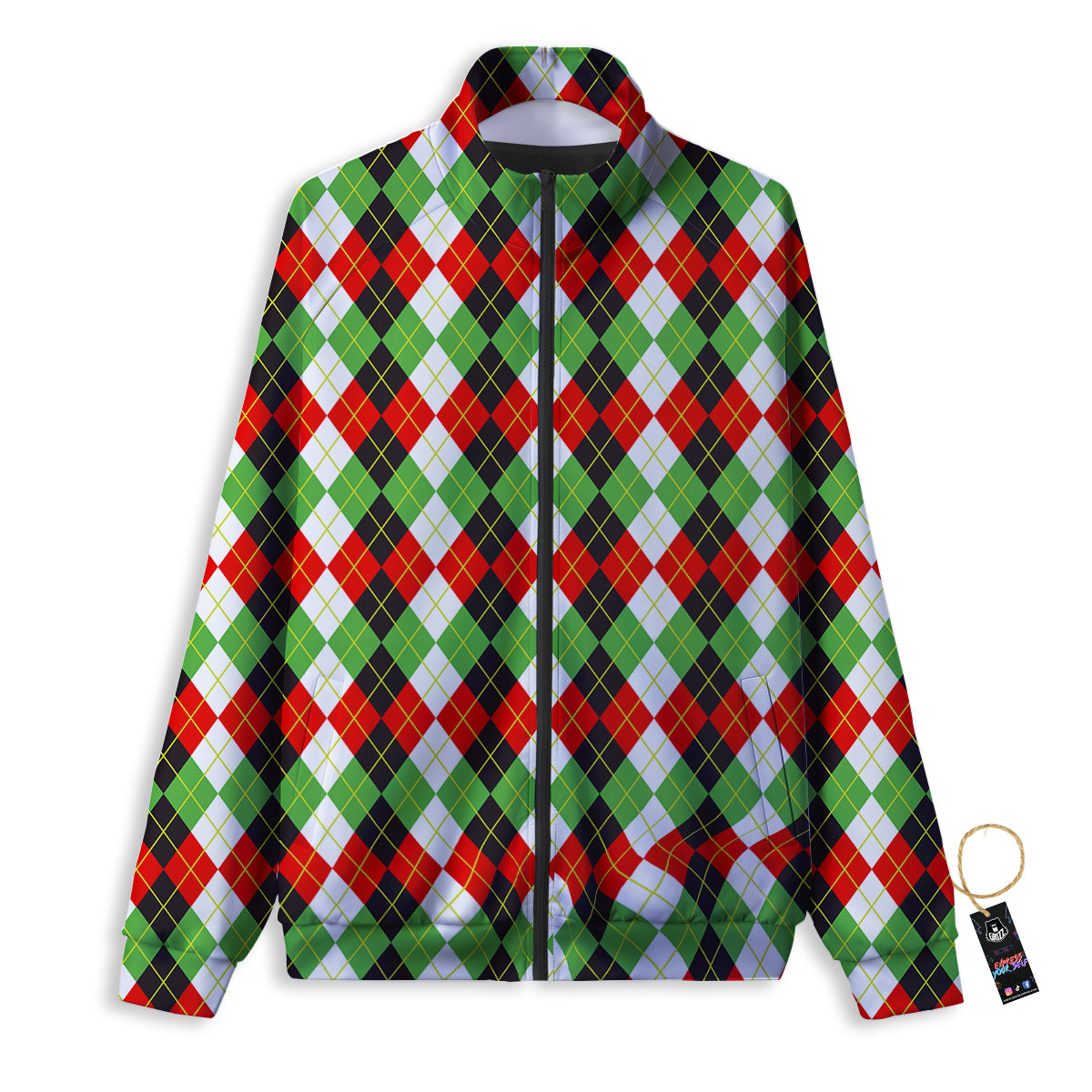 Ripe Mango Fruit Print Pattern Track Jacket-grizzshop