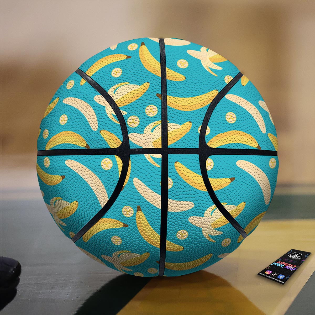 Red White And Green Argyle Print Pattern Basketball