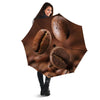 Roasted Coffee Bean Print Umbrella-grizzshop