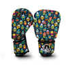 Robot Cyborg Print Pattern Boxing Gloves-grizzshop