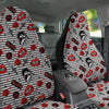 Rock’N’Roll Stiped White Black Print Pattern Car Seat Covers-grizzshop