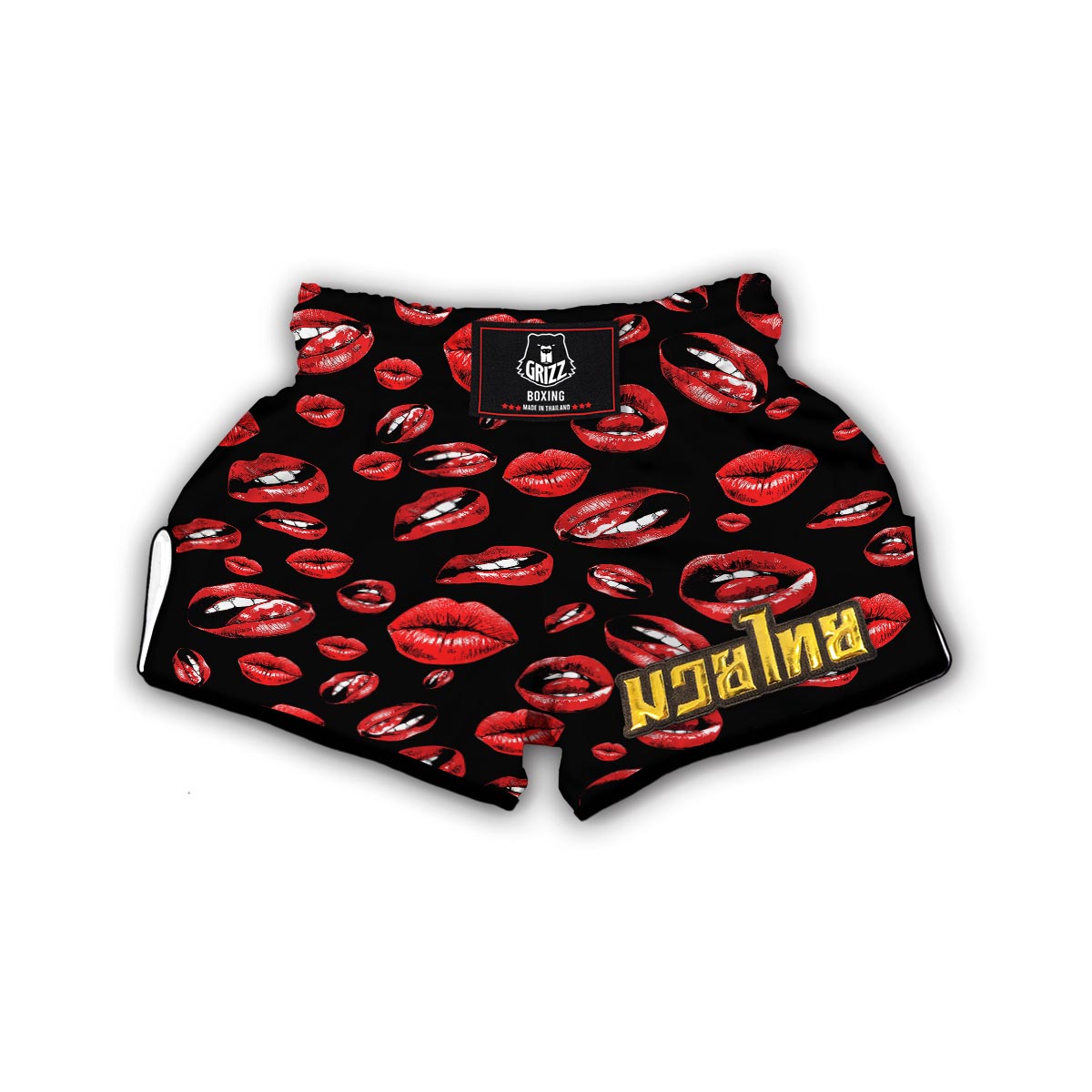 Rocky Lip Muay Thai Boxing Shorts-grizzshop