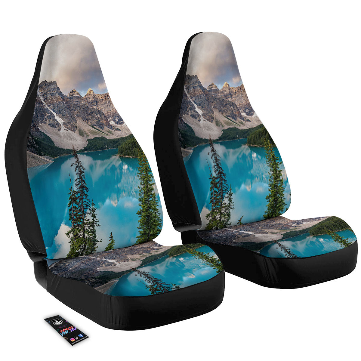 Rocky Mountain Print Car Seat Covers-grizzshop