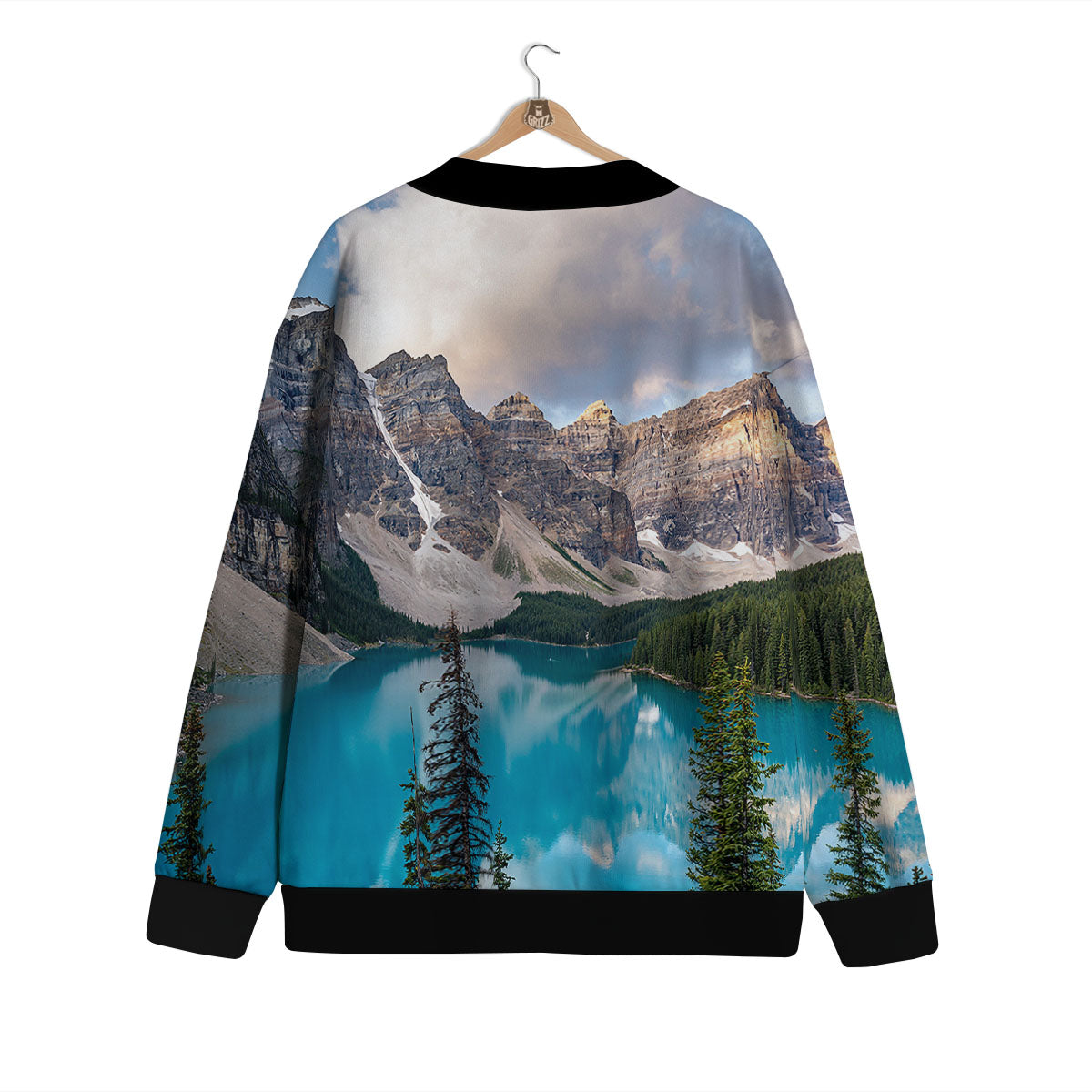 Rocky Mountain Print Cardigan-grizzshop