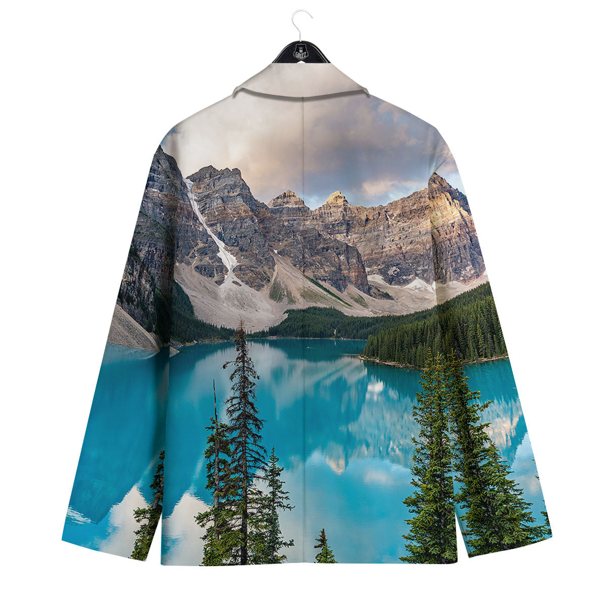 Rocky Mountain Print Men's Sport Coat-grizzshop