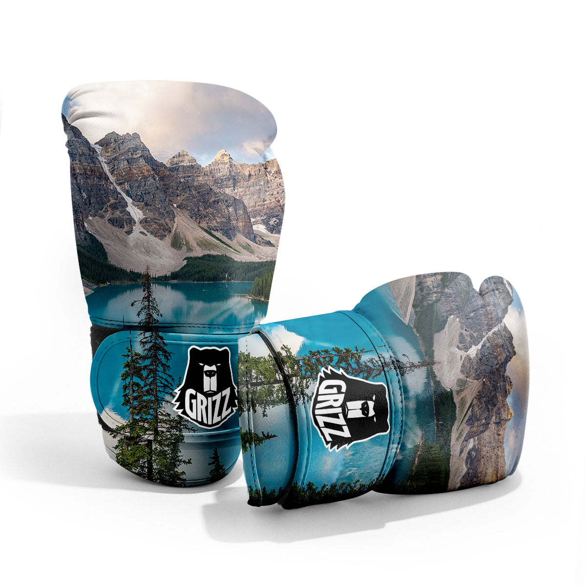 Rocky Mountain Print Pro Boxing Glove