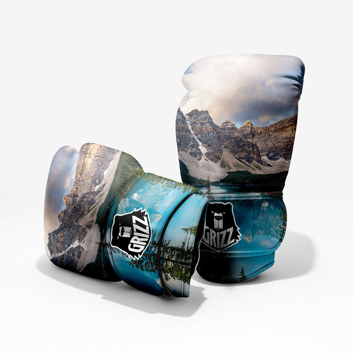 Rocky Mountain Print Pro Boxing Glove